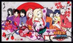 Naruto Girls Kimono Naruto Playmat